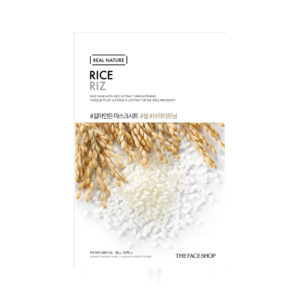 THEFACESHOP Real Nature Sheet Mask (Rice) - Bundle of 10