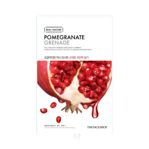 THEFACESHOP Real Nature Sheet Mask (Pomegranate) - Bundle of 10