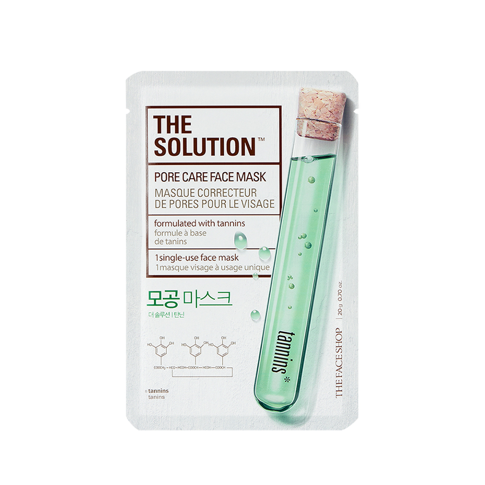THEFACESHOP The Solution Sheet Mask (Pore Care) - Bundle of 10