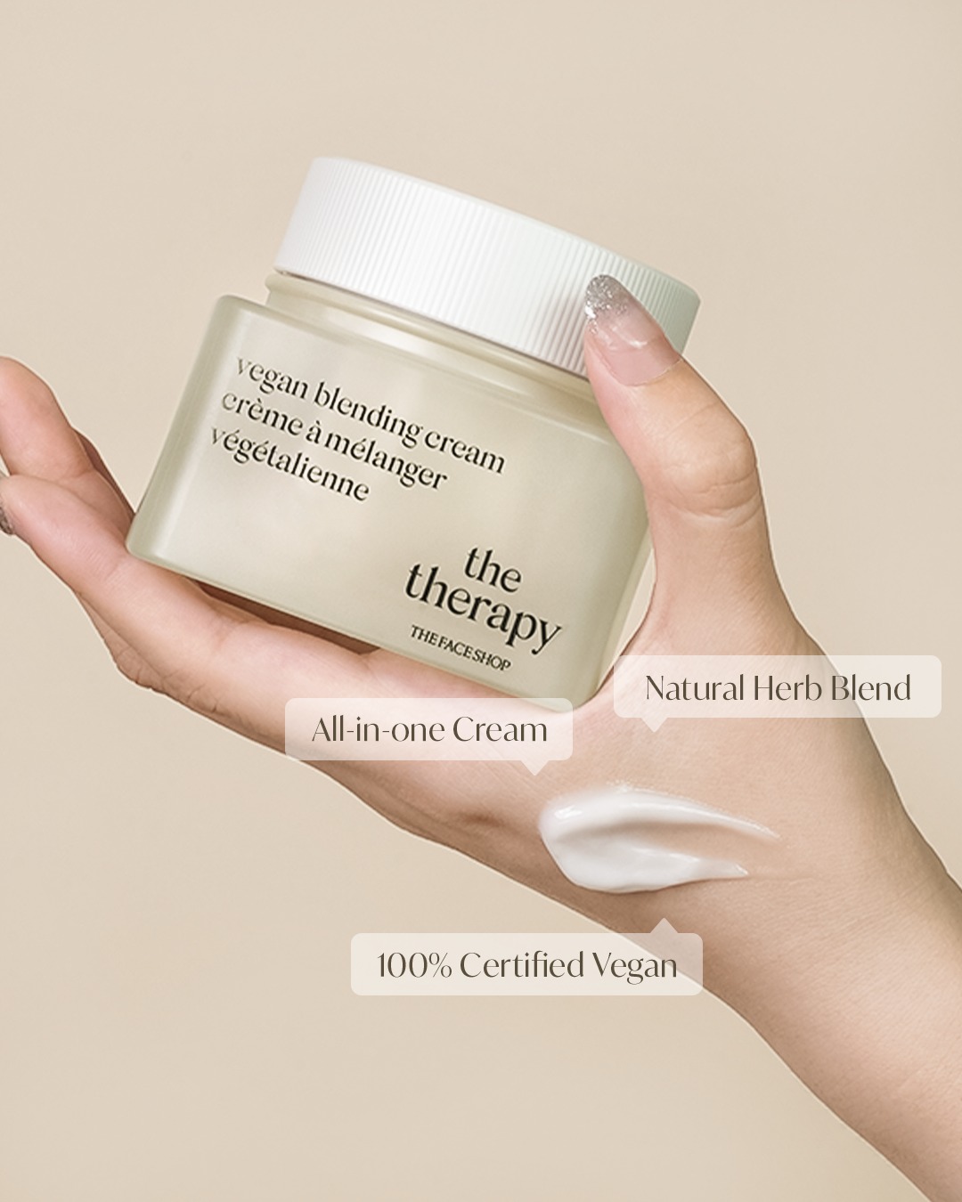 THEFACESHOP The Therapy Vegan Blending Cream - Image 4