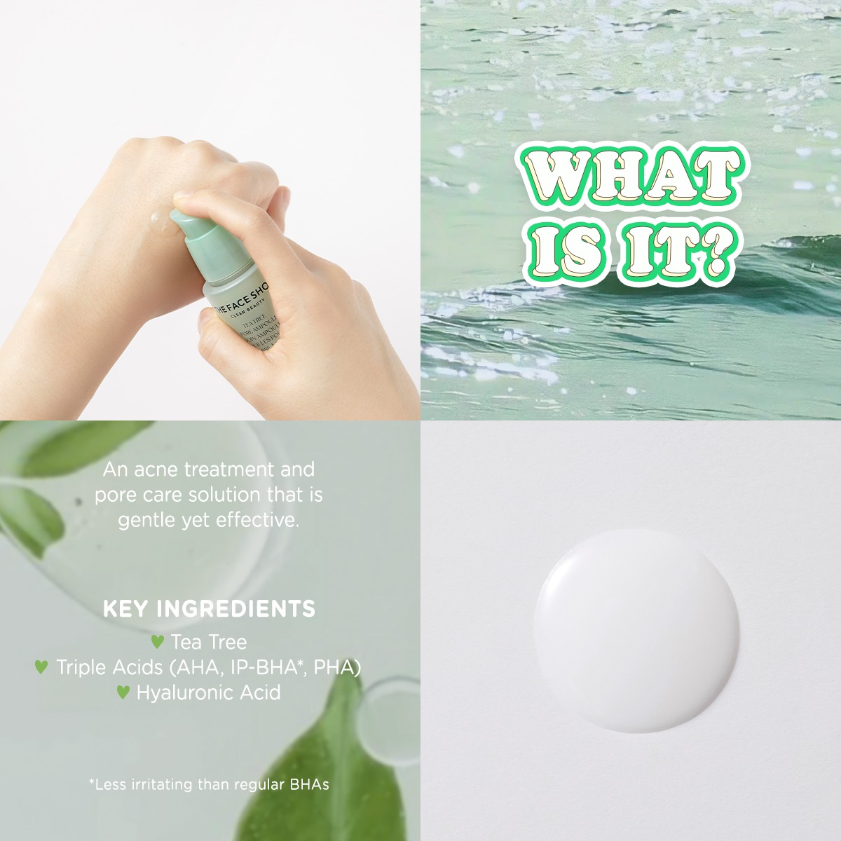 THEFACESHOP Tea Tree Pore Ampoule - Image 3