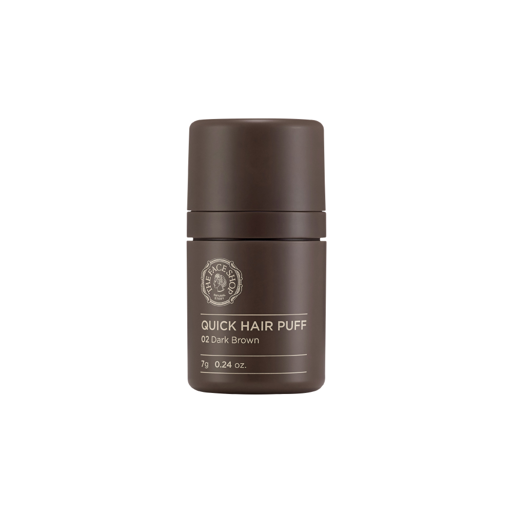THEFACESHOP Quick Hair Puff 02 Dark Brown