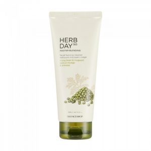 THEFACESHOP Herb Day 365 Master Blending Foaming Cleanser Mungbean & Mugwort