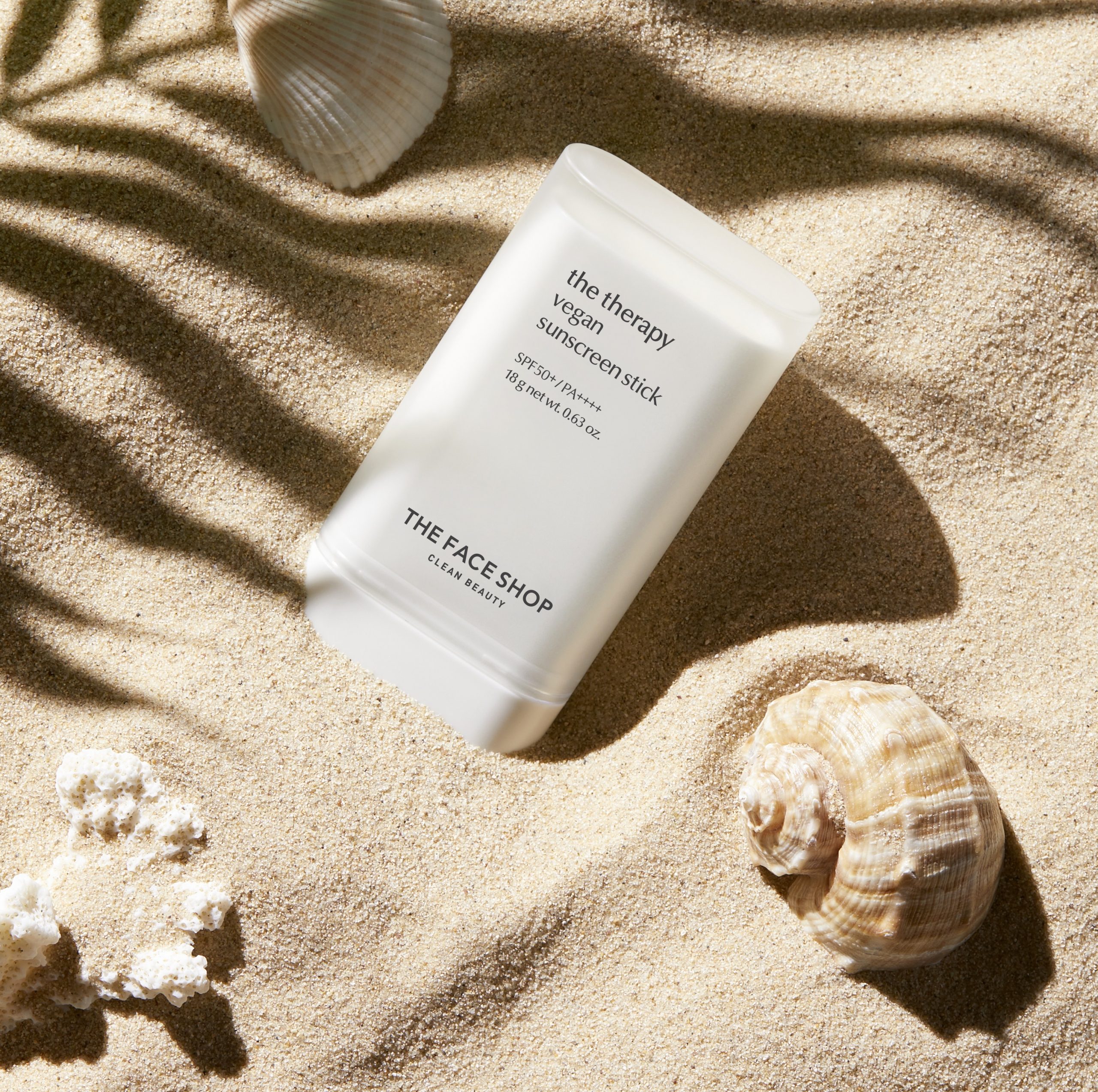 THEFACESHOP The Therapy Vegan Sunscreen Stick SPF50+ PA++++ - Image 2