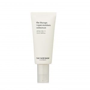 THEFACESHOP The Therapy Vegan Moisturizing Sun Serum SPF50+ PA++++
