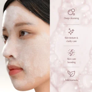 SU:M37° Micro-Active Pink Vitamin Bubbletox Mask Pack - Image 3
