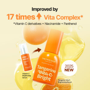 THEFACESHOP Tangerine Vita C Bright Brightening Serum 35ml - Image 6