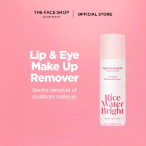 THEFACESHOP Rice Water Bright Lip & Eye Makeup Remover 110ml